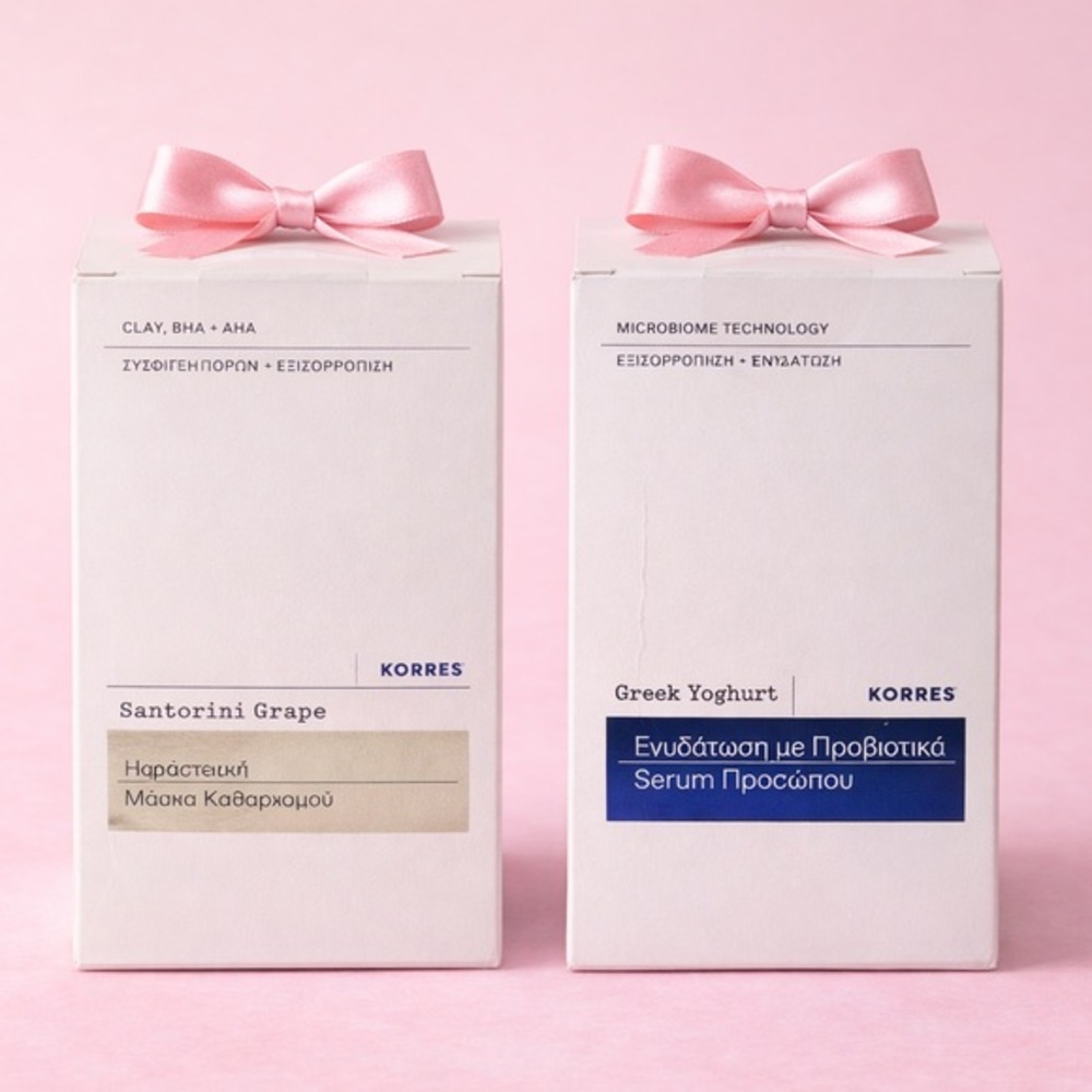 Korres Greek Yoghurt Probiotic Serum & Recovery Mask Curated Duo 🎀